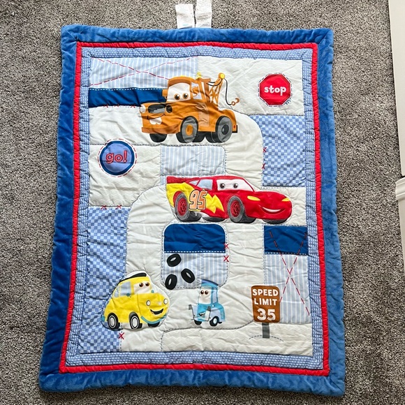 Disney Other - Disney Pixar Cars Baby Nursery Comforter Blanket